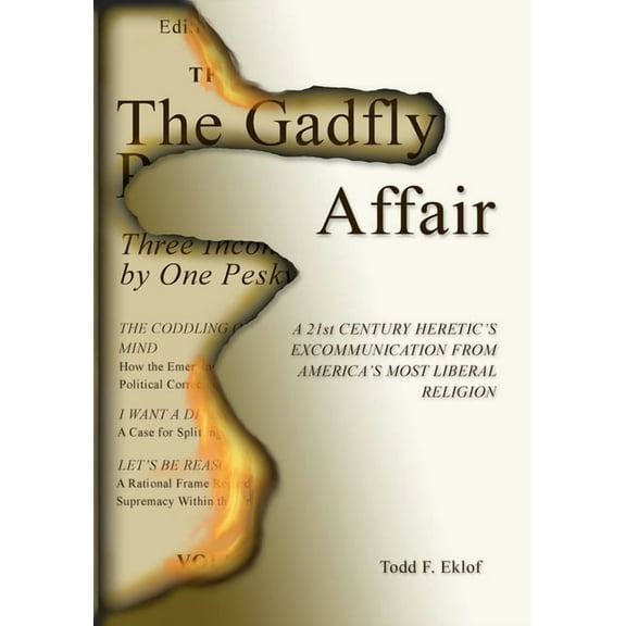 The Gadfly Affair: A 21st Century Heretic's Excommunication from America's Most Liberal Religion, (Paperback)