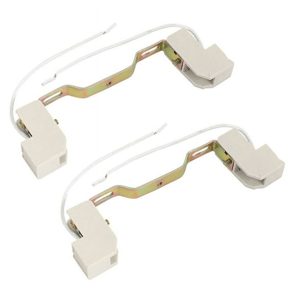 3X R7S Bulb Socket Lamp Holder Connector Metal Ceramics Handle for Flood Light, 118mm