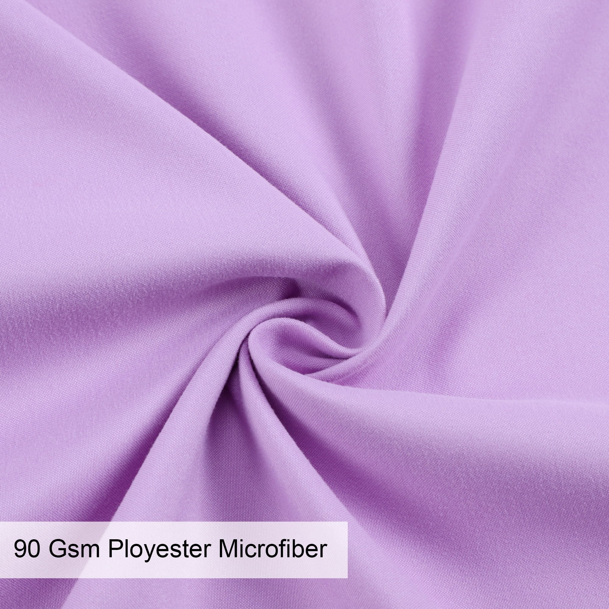 Unique Bargains Pillowcases Zippered Microfiber Body Pillow Cover Violet 20" x 48"