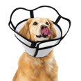 thumbnail image 1 of "Col Confortable pour la Récupération Post-Chirurgie, Doux et Réglable pour les Grands et les Petits Chiens, Empêche le Léchage et Offre une Protection" (123 Caractères), 1 of 4
