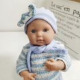thumbnail image 1 of Real Baby Dolls 16 Inch Realistic Soft Baby Dolls Silicone Full Body with Bowl Pacifier Accessories Gift Set for Toddler Baby 18 Month +, 1 of 5