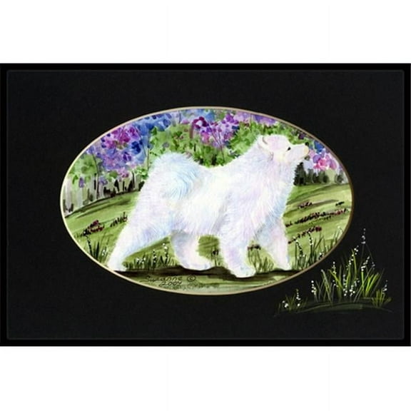 18 x 27 in. Samoyed Indoor Outdoor Mat