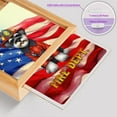 thumbnail image 4 of Firefighter Schnauzer Hero Rescue Fire Dept Fireman USA Flag Acrylic Plaque with Wood Photo Frame Box Miniature Schnauzer Dog Lover Light Box - 02026, 4 of 5