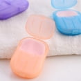 thumbnail image 2 of 20PCS Travel Accessories Disposable Soap Paper Washing Hand Bath Clean Scented Slice Sheets Mini Paper Soap Packing Organizer, 2 of 5