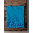 thumbnail image 3 of Colorado Roots Lineart T-Shirt Men -Image by Shutterstock, Male 3X-Large, 3 of 4