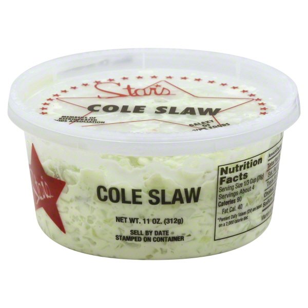Star Food Products Stars Cole Slaw, 11 oz