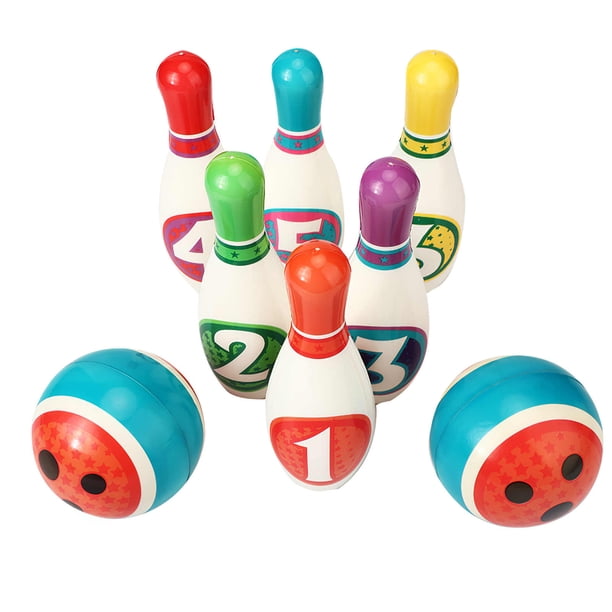 Para Niños Juego De Bolos Juguetes Educativos Para Niños Bolos Juego De Juguetes De Bolos Seguros Juguetes De Bolos Para Niños Suaves Juguetes De Bolos Sólidos Duraderos Para Moyic OD005338-00