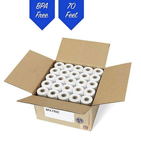 Verifone Vx520 (2-1/4" x 70') Thermal Receipt Paper - 100 ROLLS