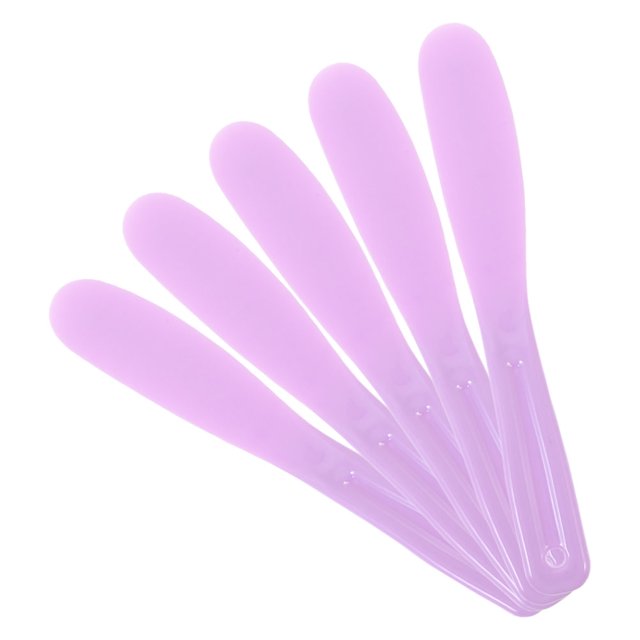 Phenofice 5Ud Herramientas Para Joyería De Silicona Para Mezclar Resina Violetas