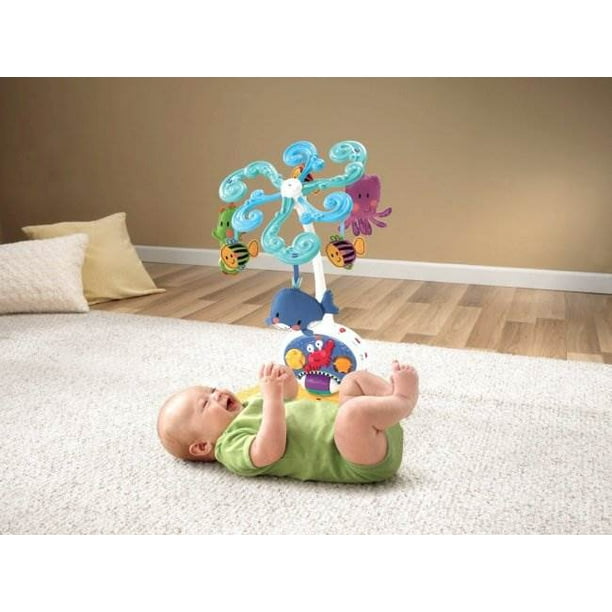 Fisher Price Discover 'n Grow CribtoFloor Mobile w/ Music W9914