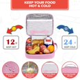 thumbnail image 4 of WAKSOX Bento Lunch Box Lunch Containers 4 Compartments with Soup Thermos for Hot and Cold Food Jar/Spoon/Lunch Bag Insulated Leak Proof for Girls, 4 of 7