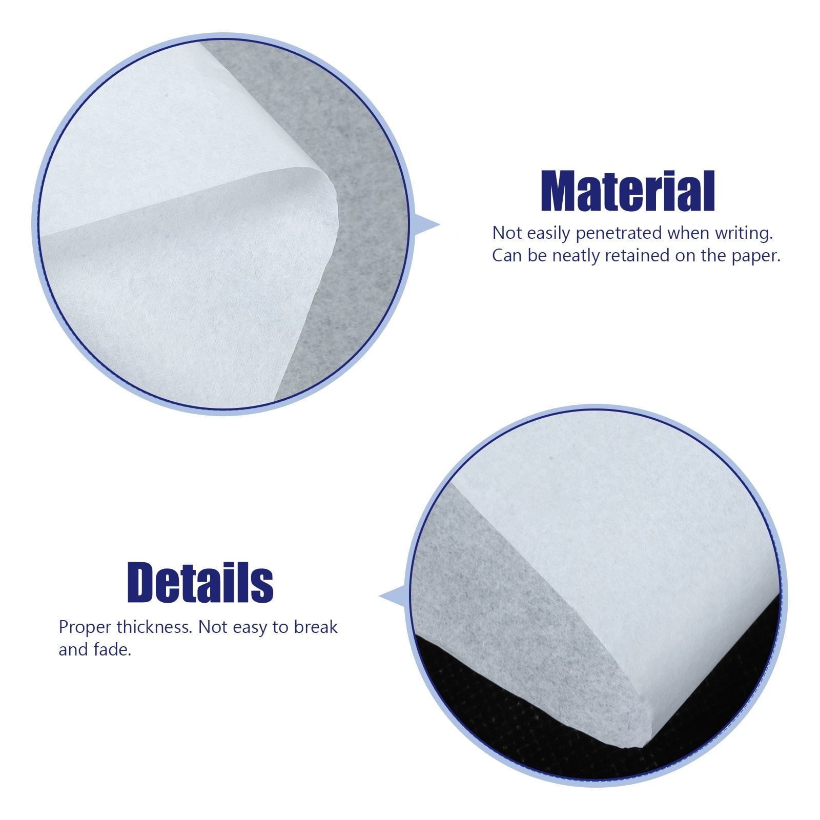 FRCOLOR 500 PCS Beginners Tracing Paper Calligraphy Practice Paper 25.8X18X0.5CM