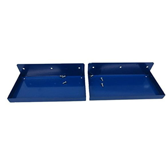 Triton Products 76126-2 DuraHook Étagère en Acier Bleu Époxy 12 Pouces L x 6 Pouces P pour DuraBoard Ou 1/8 Pouce et 1/4 Pouce