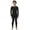 Black, variant on Kid's Heat Base Layer Long Sleeve & Legging Set Black M