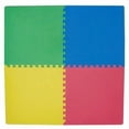 thumbnail image 1 of Home Décor Inc Connect-A-Mat EVA Foam 1-Piece Primary Colours Puzzle Play Mat (24"x24"), 1 of 4