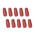 thumbnail image 2 of Wisewang 10 Pieces Bike Tire Caps Tyre Accessory Dustproof Cover Parts Valve Shell Solid Color Rim Stem Covers for Replacement Red 1Set, 2 of 6
