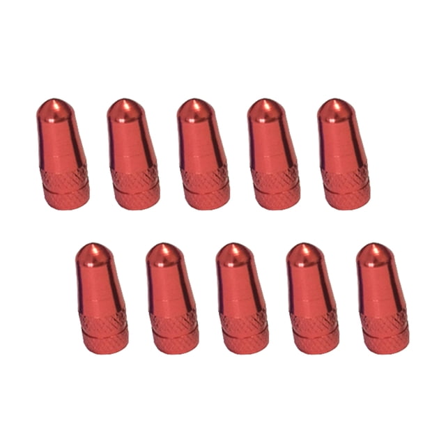Kenally 10 piezas de tapas de neumáticos de bicicleta, piezas de cubierta de accesorios de rueda, accesorios de protección de carcasa de Herramientas y ferretería Rojo