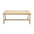 thumbnail image 4 of GDF Studio Desmond Outdoor Acacia Wood Dining Table, 4 of 11