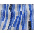 thumbnail image 4 of oneOone Viscose Jersey Medium Blue Fabric Stripes Sewing Craft Projects Fabric Prints By Yard 60 Inch Wide-XK6, 4 of 5