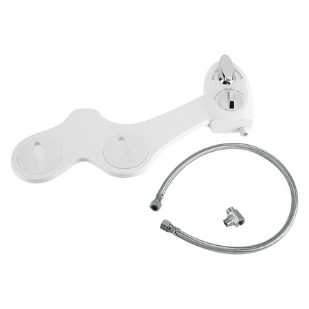 Dual Nozzle Cold Water Spray Non-Electric Adjustable Mechanical Bidet Toilet Seat Attachment, Bidet Toilet, Toilet Bidet