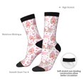 thumbnail image 4 of Susaid gnome couple Print Men's Moisture Wicking Cushioned Crew Work Boot Socks Suitable for Size 36-45, 4 of 6