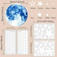 thumbnail image 2 of Estrellas que brillan en la oscuridad para techo, 440 piezas de estrellas de techo que brillan en la oscuridad, decoración de pared para niños, para dormitorio de niños, 2 of 6