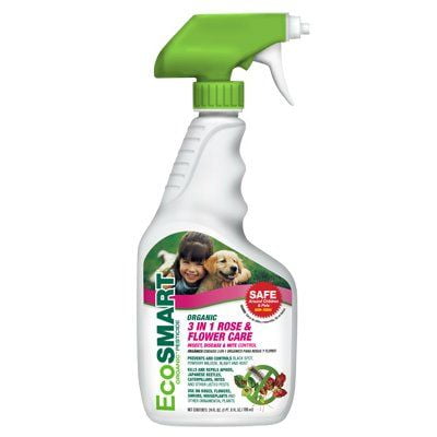Ecosmart 33191 Organic Rose & Flower Care, 24 Oz (Best Equipment For Lawn Care Business)