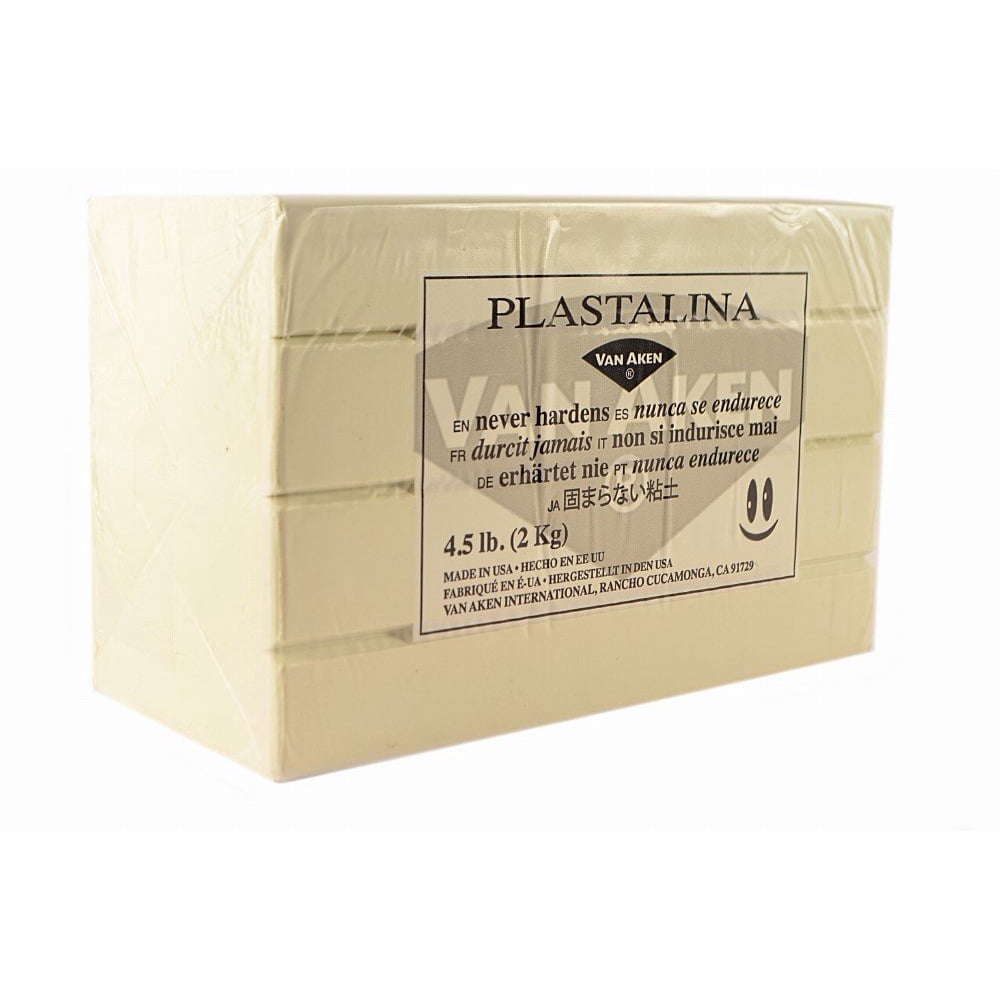 Van Aken Modeling Clay, 4.5 lbs., White