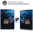 thumbnail image 3 of New Galaxy Tab A 10.1 2019 Case, Dteck Lightweight Folio Flip Stand Case Cover with Card Slots For Samsung Galaxy Tab A 10.1 inch Tablet [SM-T510/T515], 22# Painting Owl, 3 of 7