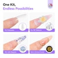 thumbnail image 6 of SAVILAND Solid Builder Nail Gel - 60g/2.02oz Non-Sticky 3D Nail Gels Sculpting Gel for Art Hand Carving Glue Extension with Sequins Chrome Powder DIY Nails Art Salon Home, Beginner Friendly, 6 of 8