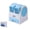 Blue, variant on Oscillating Vintage Fan, TEC Ice Ceramic Cooling with LED Light Rechargeable Mini Fan for Outdoor, Camping, Summer