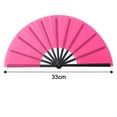 thumbnail image 7 of Folding Fan Pure Color Strong Fan Bone Lightweight Retro Style Kung Fu Fan Tai Chi Fan Chinese Dance Fan Party Decoration Fan, 7 of 7