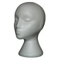 thumbnail image 2 of Happy Date Female Mannequin Head 11" Wig Head Foam Mannequin Wig Stand and Holder for Style Model And Display Hair Hats and Hairpieces 1/2/4Pcs, 2 of 7