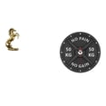 thumbnail image 1 of Estatua del caballo,Estatua de caballo de pie hecha a mano de resina de cafetería,Reloj de gimnasio,Reloj de pared con barra para gimnasio en casa Reloj de culturismo,Sala de entrenamiento, 1 of 8