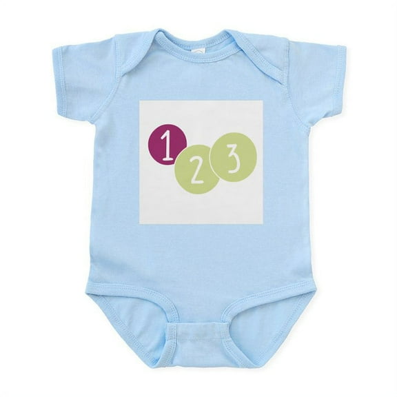 CafePress - TRIPLETS 1 Of 3 Infant Bodysuit - Baby Light Bodysuit, Size Newborn - 24 Months