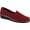 Red Flex Fabric, variant on Women's SAS Bliss Slip-On Loafer Tan Leopard Stretch Fabric 9 N