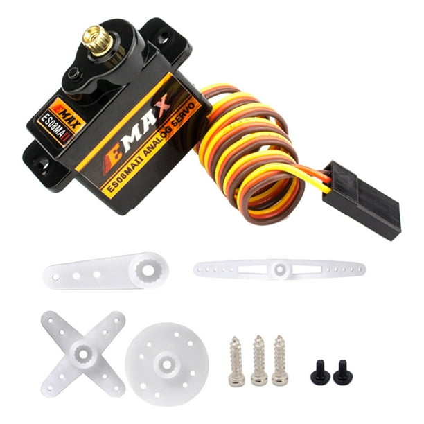 12G Analog Metal Gear Servo with Mount and 15T Arm for RC Car Model