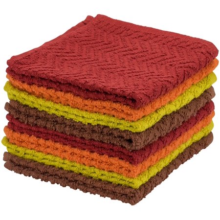 Valentines day kitchen towels page two 8 Pack Kitchen Dish Towels, 100% Cotton, 12 x 12 Inch Dish Cloths