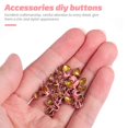 thumbnail image 2 of 200pcs DIY Doll Clothing Toys Decoration Accessories Metal Rivet Claw Rivet, 2 of 3