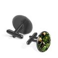 thumbnail image 2 of Saint Patrick's Day Elegant Stainless Steel Cufflinks Set for Shirt Cufflink Dressing Gown, 2 of 6