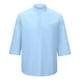 thumbnail image 2 of Polo clásico para hombre, diseño clásico, manga corta, cómodo, poliéster y spandex, camisa informal de negocios con cuello polo, tallas S-XXXL., 2 of 8