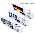 thumbnail image 3 of Camión NewRay Kenworth W900 réplica blanca a escala 1/43, 3 of 4