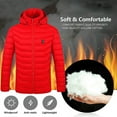 thumbnail image 5 of Sexy Dance Electric Heated Jacket for Men Heating Coat Zipper Long Sleeve Down Outwear Winter Thermal Coat With Battery Pack, 5 of 6