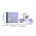 thumbnail image 2 of LNGOOR Chillab Lavender Matte Powder  Chillab Lavender Matte Powder Oil Control  Chillab Polvo Compacto with Mini Powder Puff  For Silky Blurring Oil Control Long-Lasting Makeup, 2 of 7