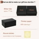 thumbnail image 3 of Cajas de regalo Mcfleet, 23 x 15 x 10 cm, color negro, 25 unidades, con tapa, 3 of 7