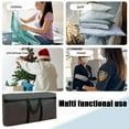 thumbnail image 4 of Large Christmas Tree Storage Bag, Heavy-duty 100l Foldable Xmas Storage Bag with Reinforced Handles & Two-way Zipper, Waterproof Tear-resistant Canvas for Imitation Holiday Trees & Seasonal, 4 of 9