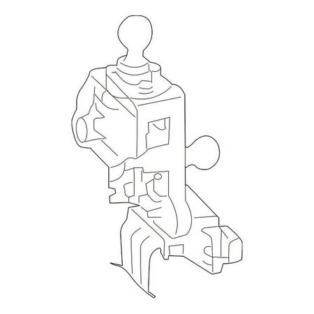 Genuine OE Mercedes-Benz Socket Panel - 221-820-02-77