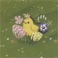 thumbnail image 2 of Up With Paper Easter Friends: White Rabbit, Yellow Chicks, Gray Bird and Decorated Eggs 5-Inch 3D Pop-Up Easter Card, 2 of 3