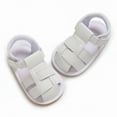 thumbnail image 4 of Otqutp Cute Baby Girls Shoes Toddler Boys Girls Squeaky Sandals Closed Toe Anti Slip Rubber Sole Shoes Baby Sandals 0 12 Months, 4 of 6