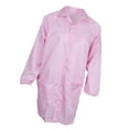 thumbnail image 2 of Bata de laboratorio unisex antiestática premium, con protección ESD, para uso dental Rosa XXL, 2 of 8